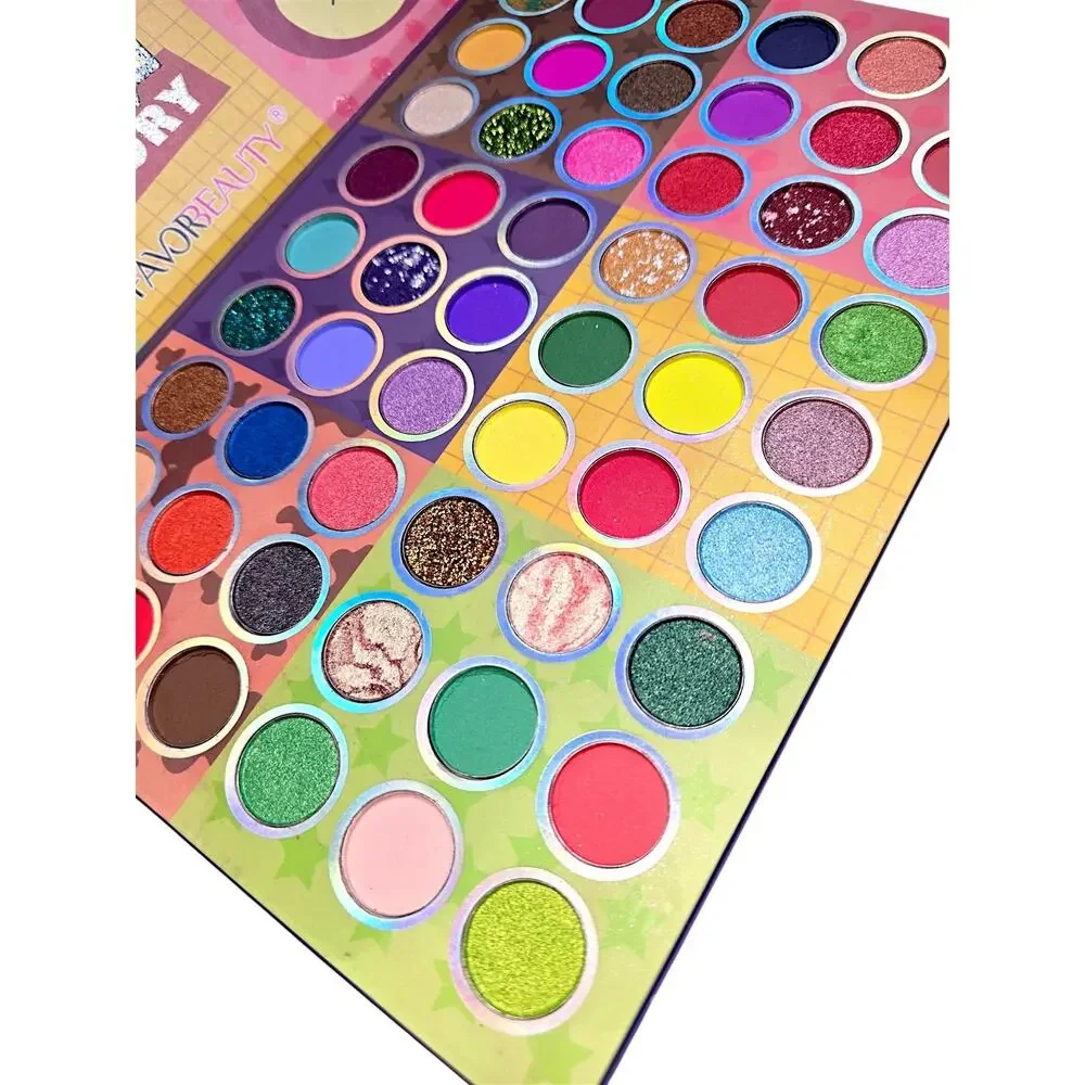 54 Color Eyeshadow Palette NIB Cartoon Character Makeup Favor Beauty